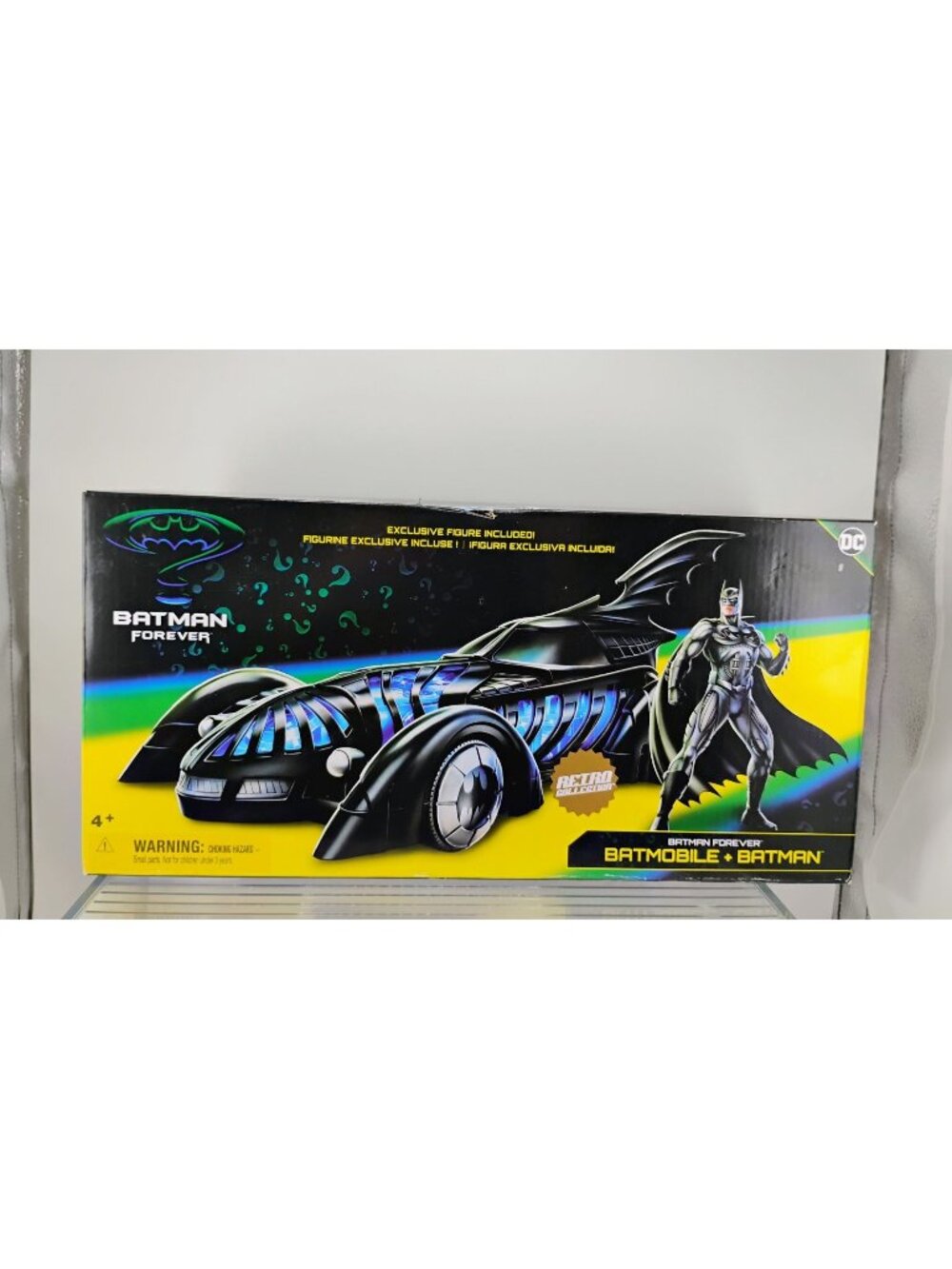 Batman Forever Batmobile & Batman Retro Collection 20" Vehicle Set